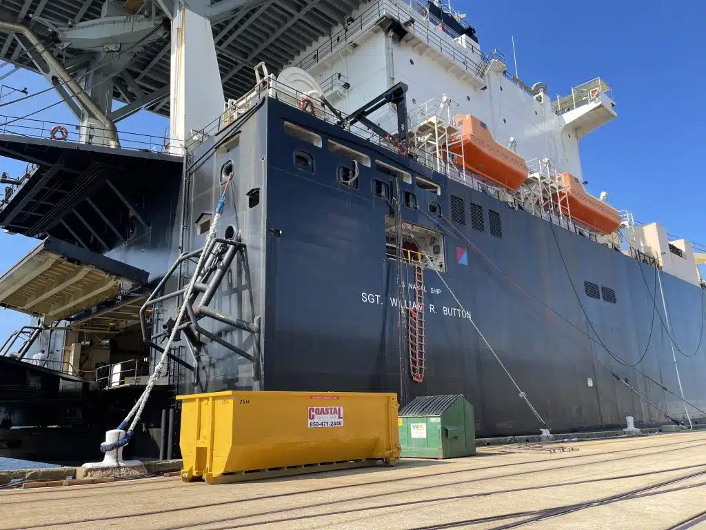 Port of Pensacola served by Coastal Container